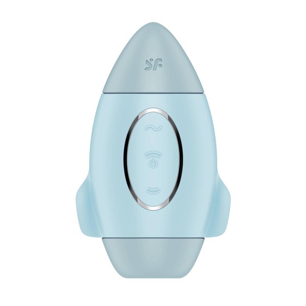 Satisfyer mission control double air pulse vibrador azul 1un